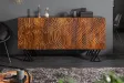 Buffet Fluide 160 cm bois de mangue | Buffet moderne industriel – Adenia Home