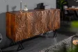 Buffet Fluide 160 cm bois de mangue | Buffet moderne industriel – Adenia Home