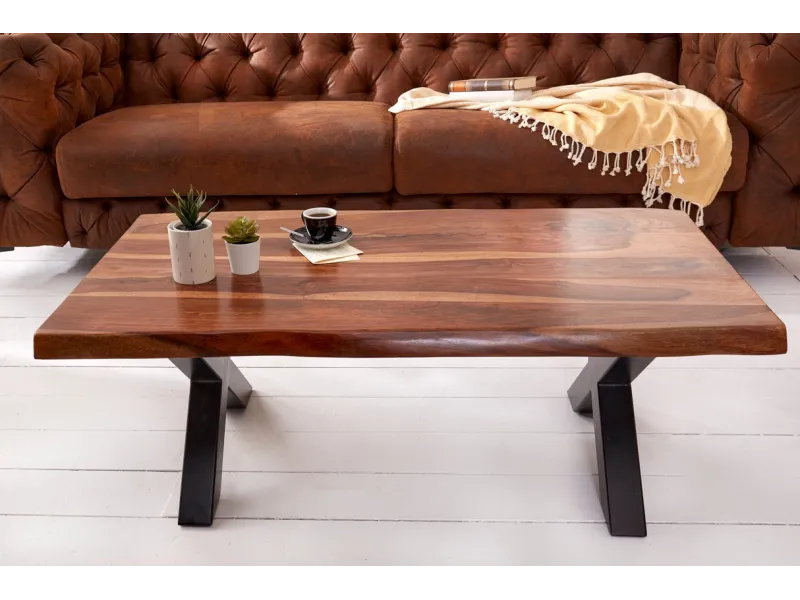 Table basse bois massif pas cher | LIVRAISON GRATUITE | adeniahome...