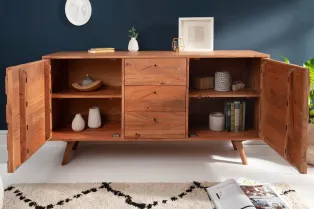 Buffet, Bahut et enfilade pas cher en bois massif  | LIVRAISON GRAT... 2