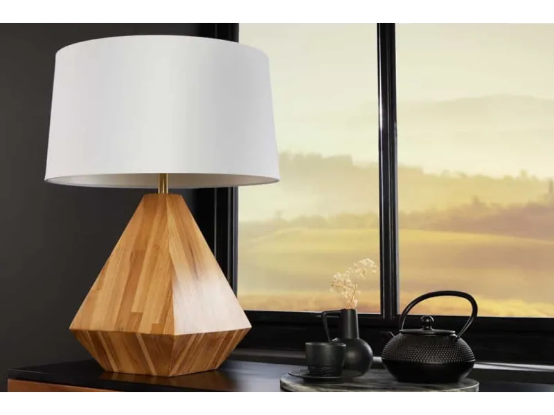 Lampe à poser design coquillage coloris beige Lampes à poser |adeniahome...