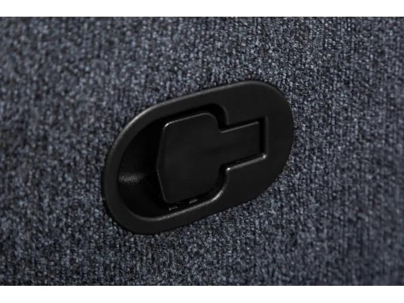 Fauteuil relaxant moderne coloris gris foncé en tissu Fauteuil rela...