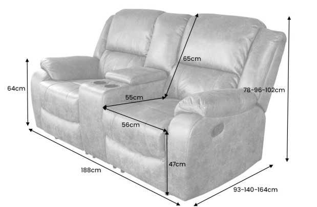 Fauteuil relaxant moderne coloris gris clair en tissu Fauteuil rela...