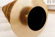 Lot de 3 plateaux design oriental coloris argenté en métal Objets d...