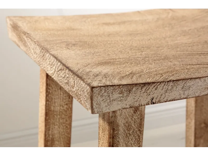 Tabouret 40 cm design en bois massif recyclé Tabourets bas |adeniahome...
