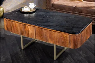 Table basse bois massif pas cher | LIVRAISON GRATUITE | adeniahome... 2