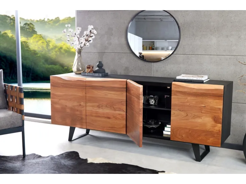Buffet, Bahut et enfilade pas cher en bois massif  | LIVRAISON GRAT...