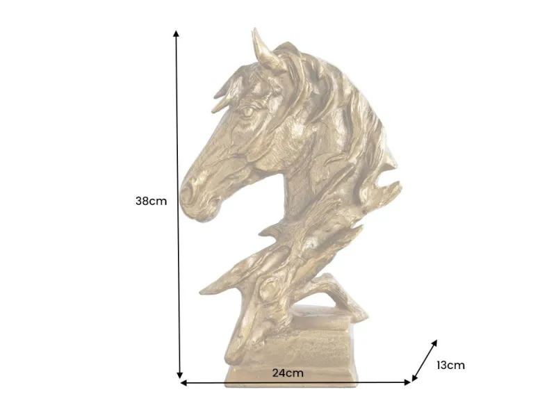 Pièce Echec décoratif en aluminium teinté argenté Objets de décorat...