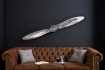 Objet décoratif design hélice coloris argenté en aluminium Objets d... Objet décoratif design hélice coloris argenté en aluminium Objets d...