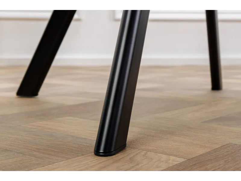 chaise style baroque de salle à manger en velours coloris gris home...