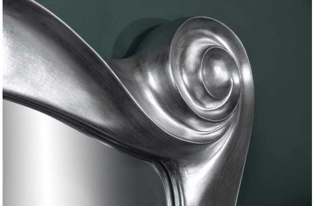 Miroir mural rectangulaire simple 160cm coloris noir pas cher