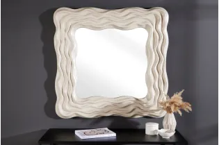 Miroir Portrait 28cm or pas cher 2