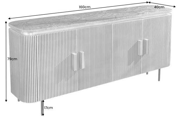 Buffet, Bahut et enfilade pas cher en bois massif  | LIVRAISON GRAT...
