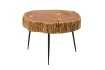 Table d'appoint en bois design industriel Table d'appoint  |adeniahome...