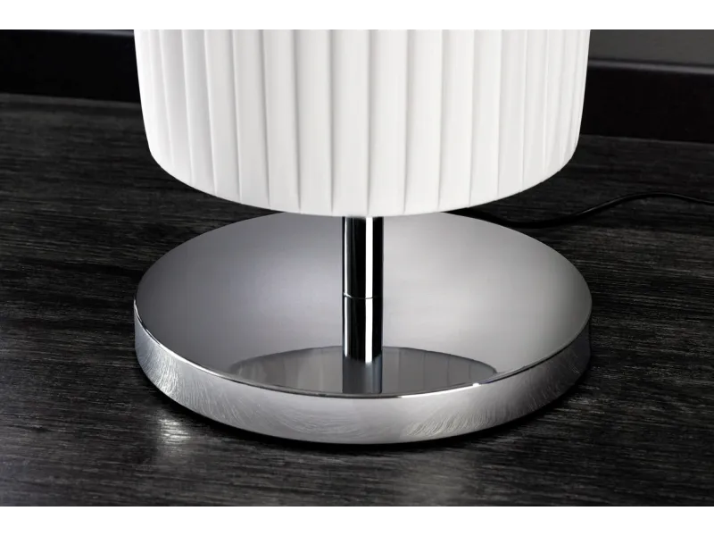 Lampadaire en tissu blanc 200 cm | Adenia home