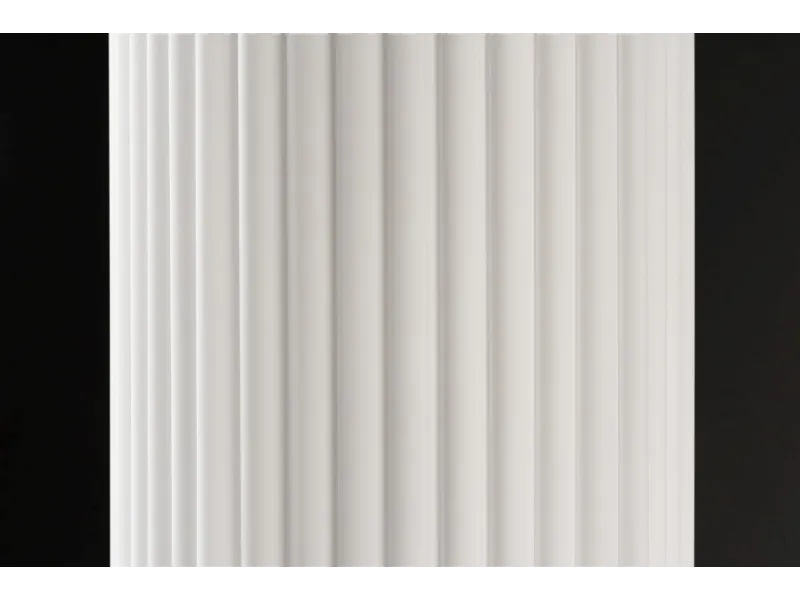 Lampadaire en tissu blanc 200 cm | Adenia home