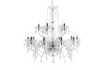 Lustre original à 15 bougies coloris transparent Suspensions |adeniahome...