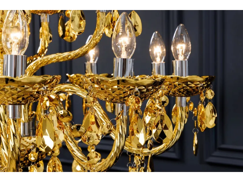 Lampe suspendue design \"GLORY\" coloris transparent Suspensions ...