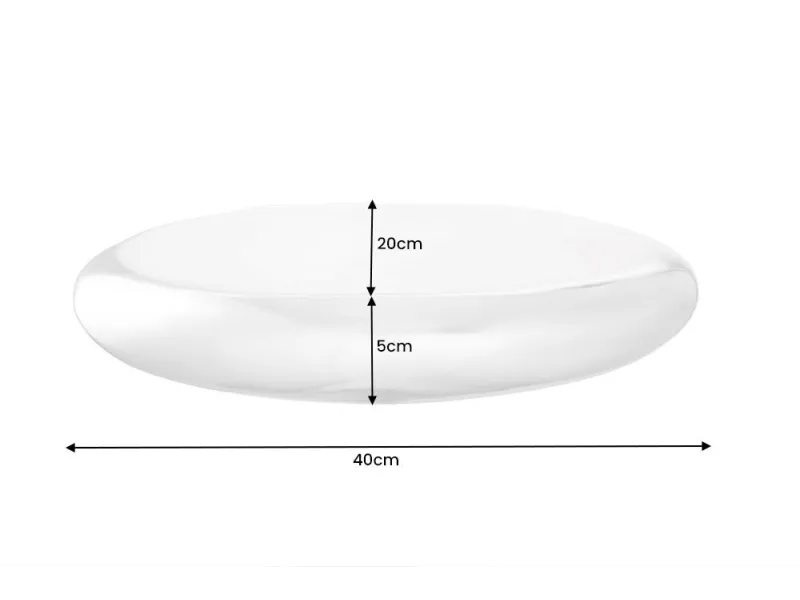 Étagère murale 5 pièces design LARME en aluminium argenté  |adeniahome...