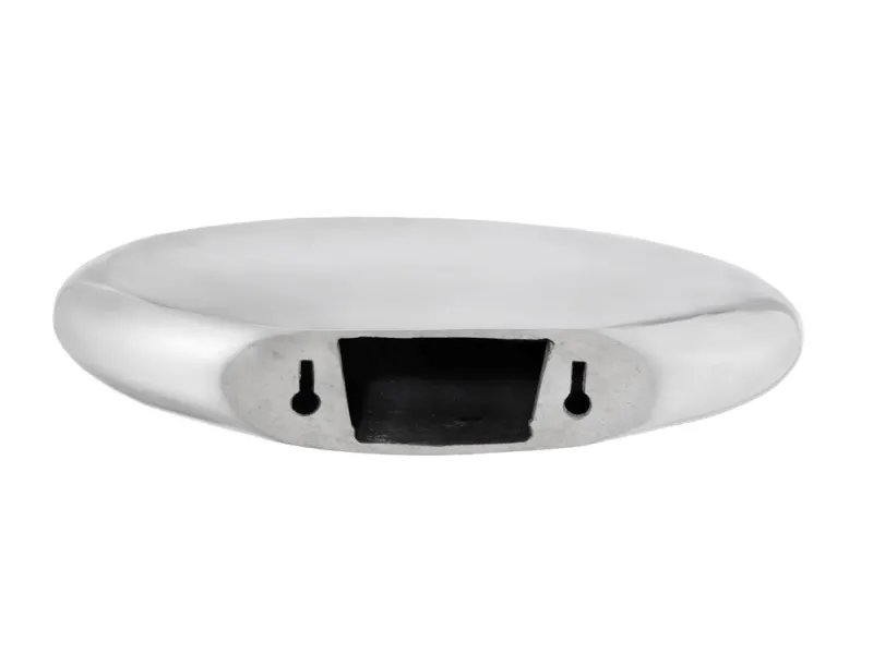 Étagère murale 5 pièces design LARME en aluminium argenté  |adeniahome...