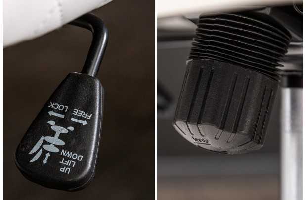 Lot de 4 chaises de bureau à roulettes en simili cuir coloris turqu...