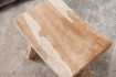 Tabouret design de 50 cm en bois massif naturel Tabourets bas |adeniahome...