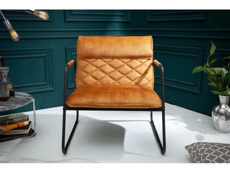 Fauteuil style chesterfield en simili cuir blanc Fauteuil |adeniahome...