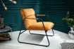 Fauteuil style chesterfield en simili cuir blanc Fauteuil |adeniahome...