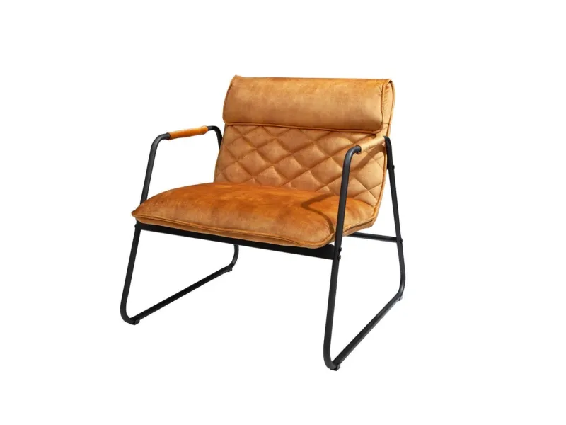 Fauteuil style chesterfield en simili cuir blanc Fauteuil |adeniahome...