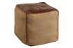 Pouf design BOULE de 50 cm coloris marron en coton tricoté Pouf |la... Pouf design BOULE de 50 cm coloris marron en coton tricoté Pouf |la...
