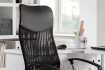 Chaise de bureau professionnel réglable coloris noir Sièges de bure...