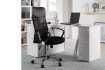 Chaise de bureau professionnel réglable coloris noir Sièges de bure...
