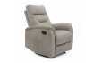 Fauteuil relax moderne coloris brun en simili cuir Fauteuil relax e...