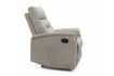Fauteuil relax moderne coloris brun en simili cuir Fauteuil relax e...
