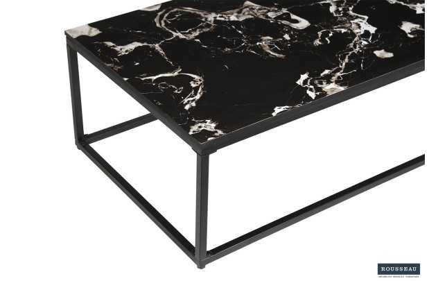 Table basse contemporaine |Table basse original \"New york\" en v...