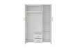 Armoire murale moderne 1 porte teinté blanc Meubles haut |adeniahome.com