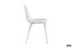 Chaise design en simili cuir blanc Chaises de salle à manger |adeniahome...