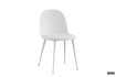 Chaise design en simili cuir blanc Chaises de salle à manger |adeniahome...