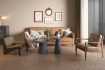 Pas cher Lot de 3 tables basses carrés style industriel en bois recyclé