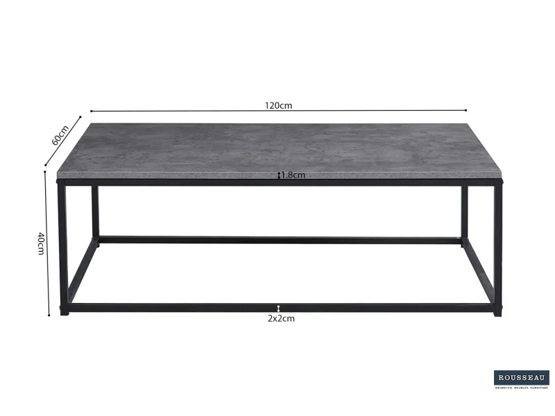 Table basse en bois, verre ou métal -  adeniahome.com