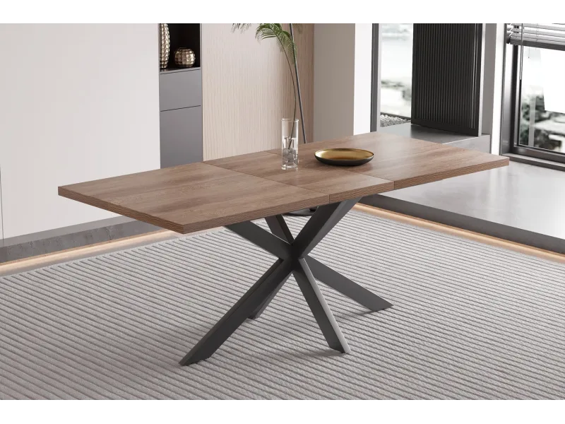 Commode à 2 portes ouvrantes et 4 tiroirs coloris sonoma Commodes e...