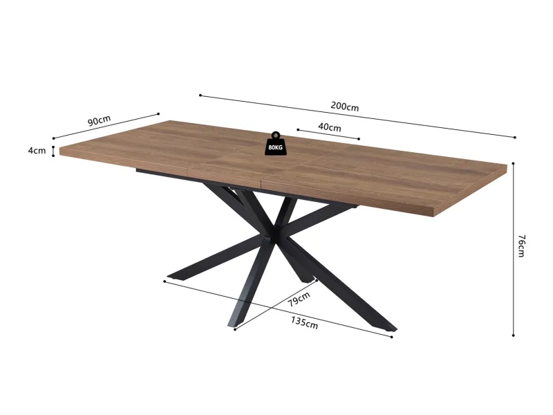 Commode à 2 portes ouvrantes et 4 tiroirs coloris sonoma Commodes e...