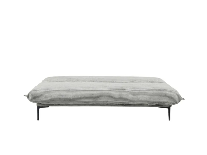 Canapé-lit 'Alisa' en Corduroy Gris Foncé – Élégance et Confort au Quotidien