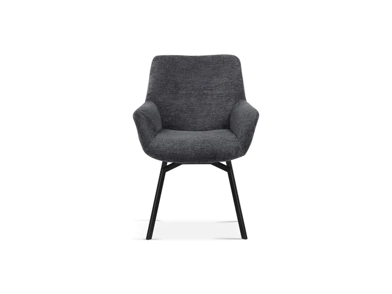 Chaise de salle à manger design coloris gris Chaises de salle à man...