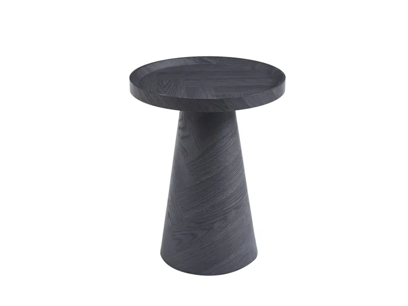 Pas cher Lot de 3 tables basses carrés style industriel en bois recyclé