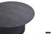 Table basse contemporaine |Table basse avec 6 poufs encastrable, ve...