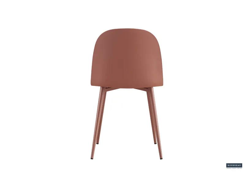 Chaise design en simili cuir blanc Chaises de salle à manger |adeniahome...