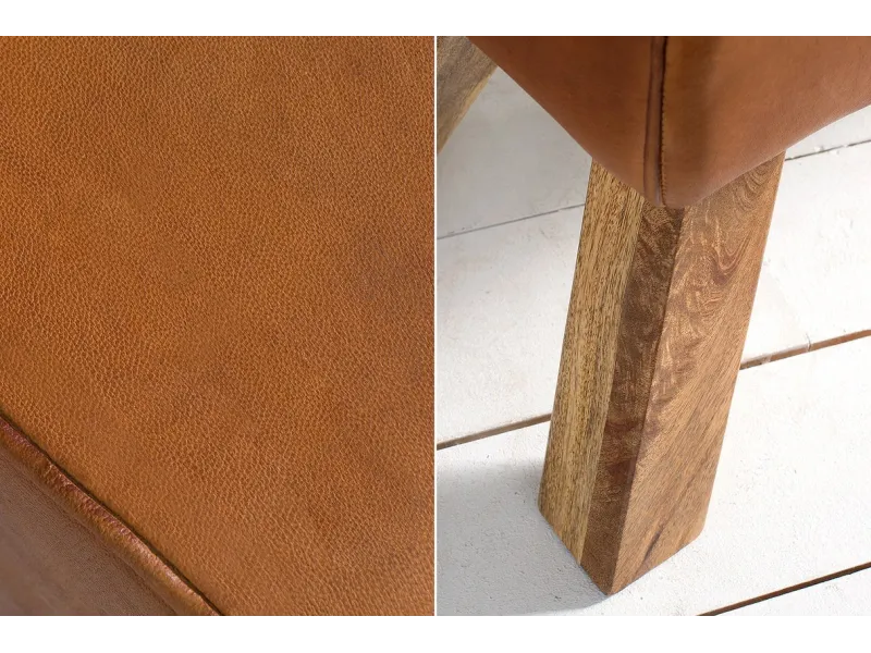 Banc en Cuir Véritable