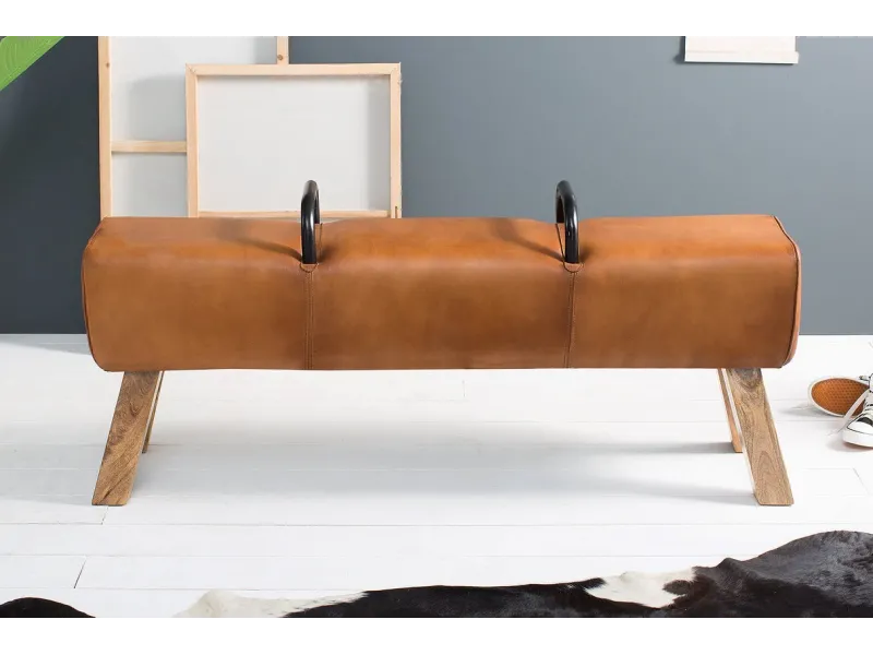 Banc en Cuir Véritable