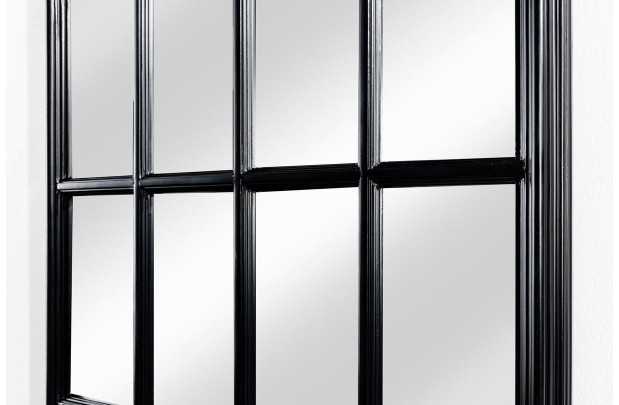 Miroir Rectangulaire avec Côté Haut Rond - Style Campagnard